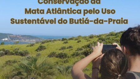 Porto de Imbituba e Projeto Costa Butiá promovem workshop sobre conservação da Mata Atlântica com foco no uso sustentável do Butiá-da-Praia