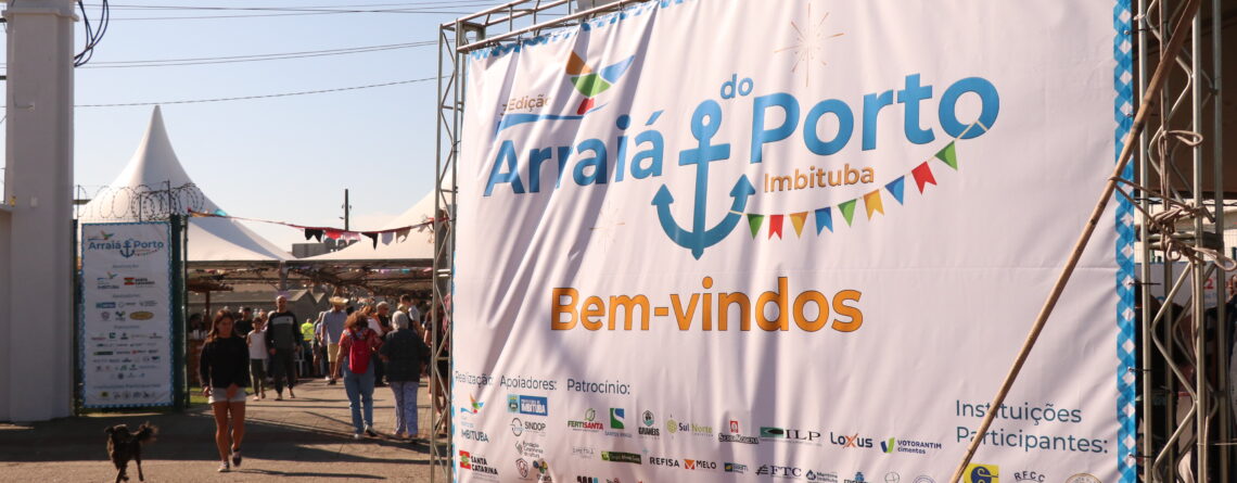 Porto de Imbituba realiza seu 4º Arraiá, valorizando apresentações culturais e contribuindo com associações beneficentes