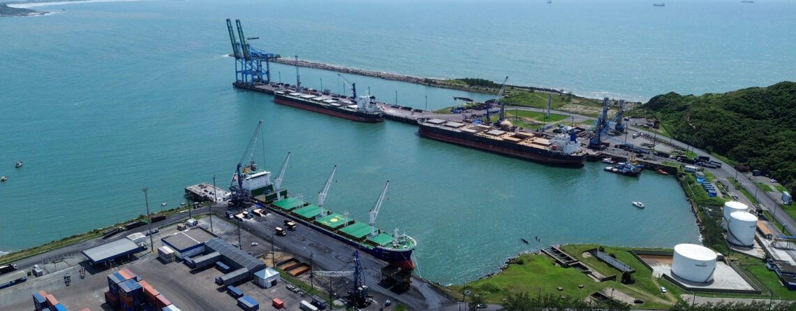 Porto de Imbituba atinge números expressivos em 2025 e consolida protagonismo logístico em Santa Catarina