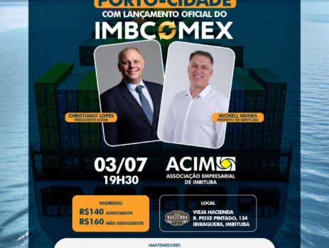 JANTAR E BATE-PAPO PORTO-CIDADE LANÇAMENTO OFICIAL DO IMBCOMEX