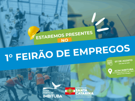 SCPAR Porto de Imbituba apoia o 1º Feirão de Empregos do município