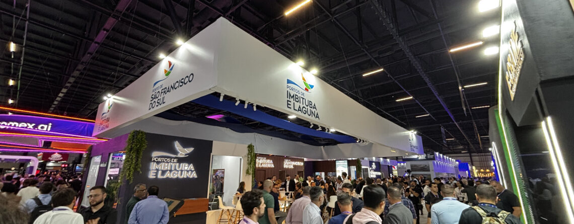 Portos de Imbituba e Laguna participam da Intermodal South America e fortalecem presença no setor logístico
