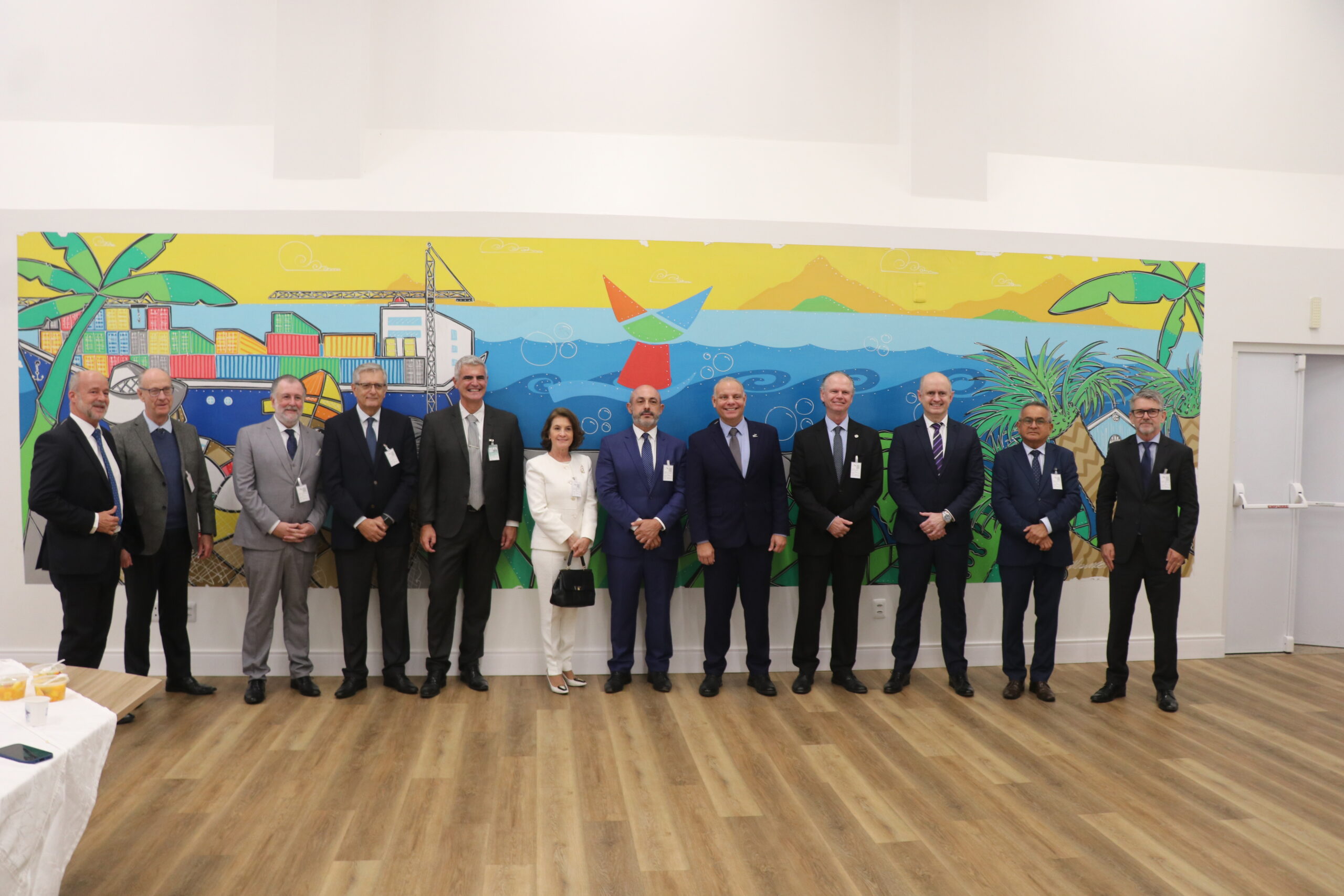 Representantes do Tribunal de Justiça de Santa Catarina realizam visita institucional ao Porto de Imbituba
